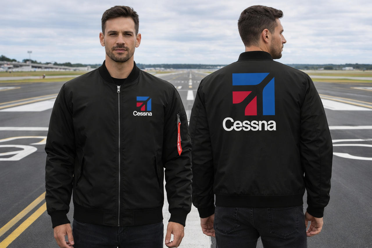 CESSNA LOGO AVIATOR JACKET