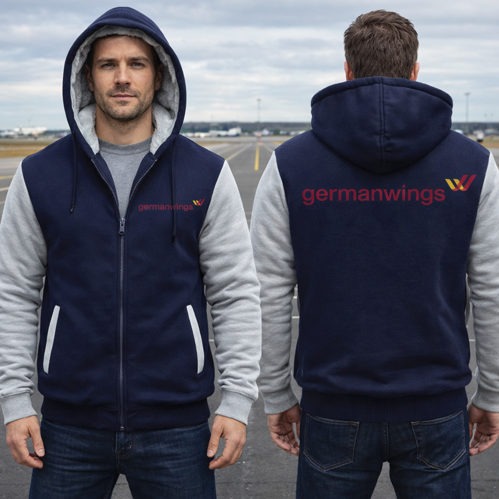 GERMAN WINGS AIRLINES  JACKETS FLEECE SWEATSHIRT