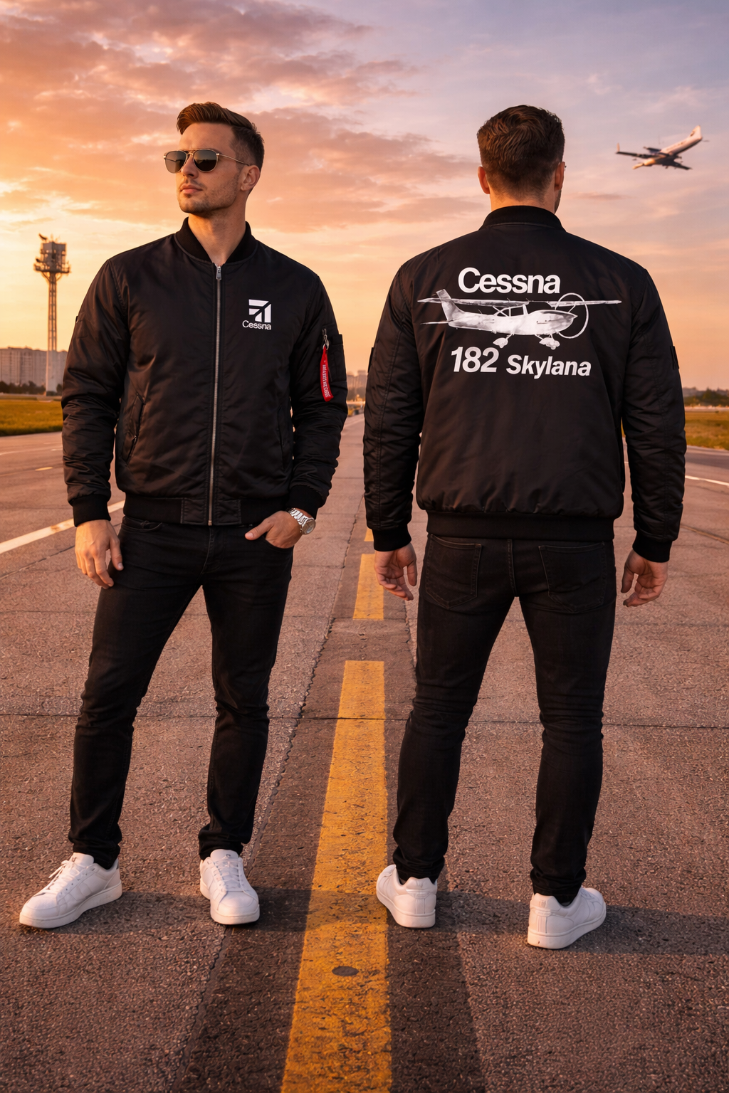 CESSNA 182 SKYLANE AVIATOR JACKET