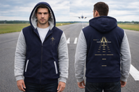 Thumbnail for RUNWAY LIGHT WINTER THICK ZIP SWEATSHIRTS