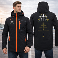 Thumbnail for RUNWAY LIGHT WATERPROOF WINDPROOF SOFTSHELL HOODED JACKET