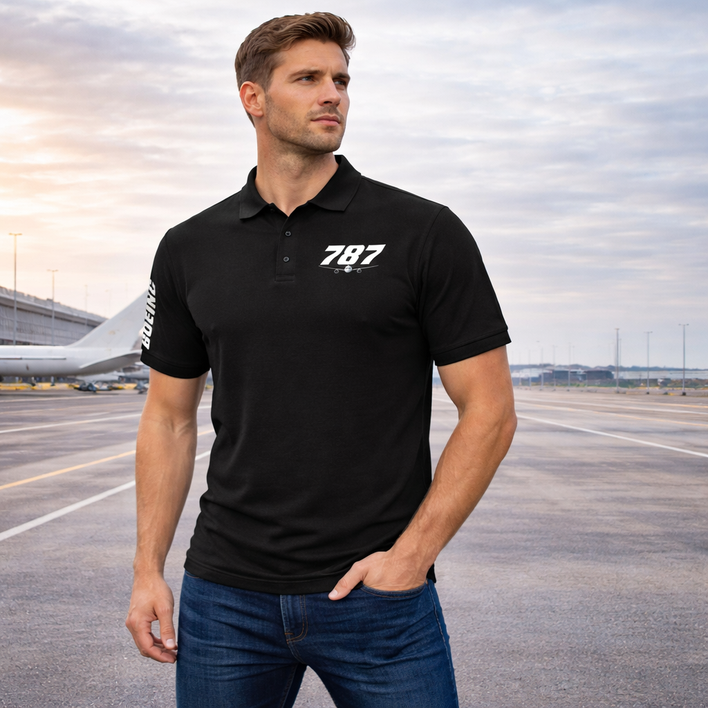 BOEING 787 POLO T-SHIRT