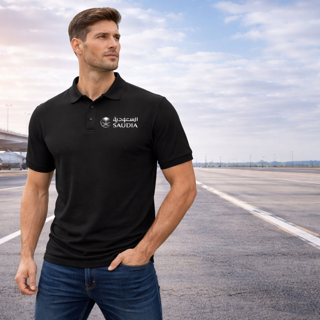 SAUDIA AIRLINES POLO T-SHIRT