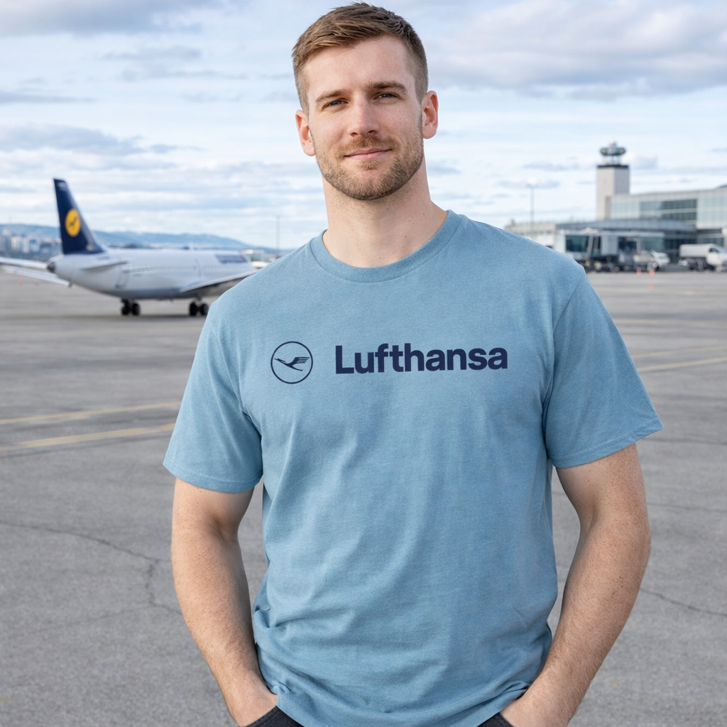 LUFTHANASA AIRLINE T-SHIRT