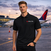 Thumbnail for DELTA AIRLINES POLO T-SHIRT
