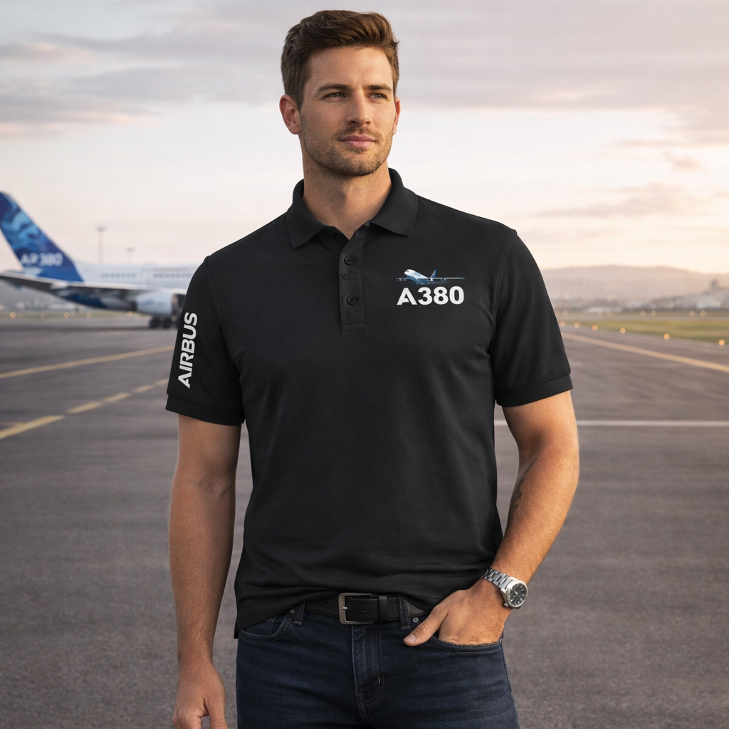 AIRBUS A380 POLO T-SHIRT