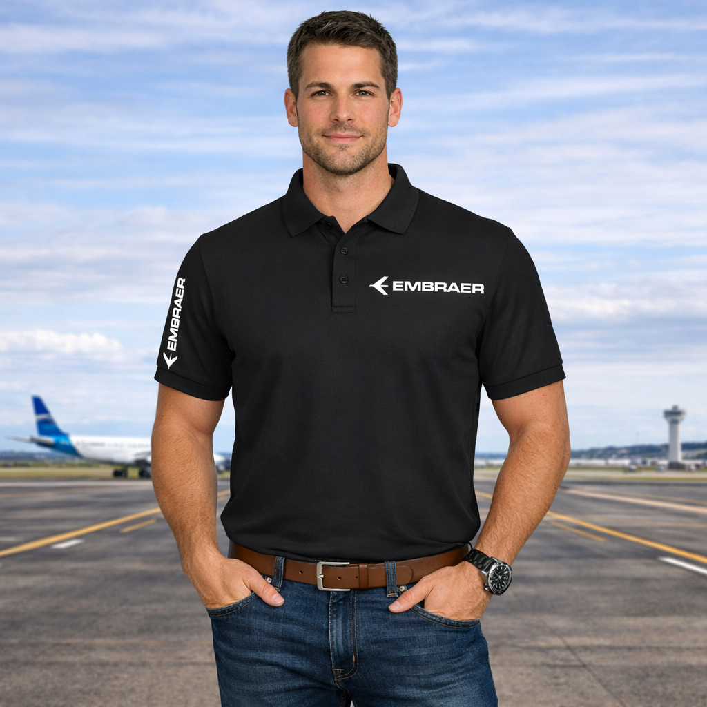EMBRAER  POLO T-SHIRT