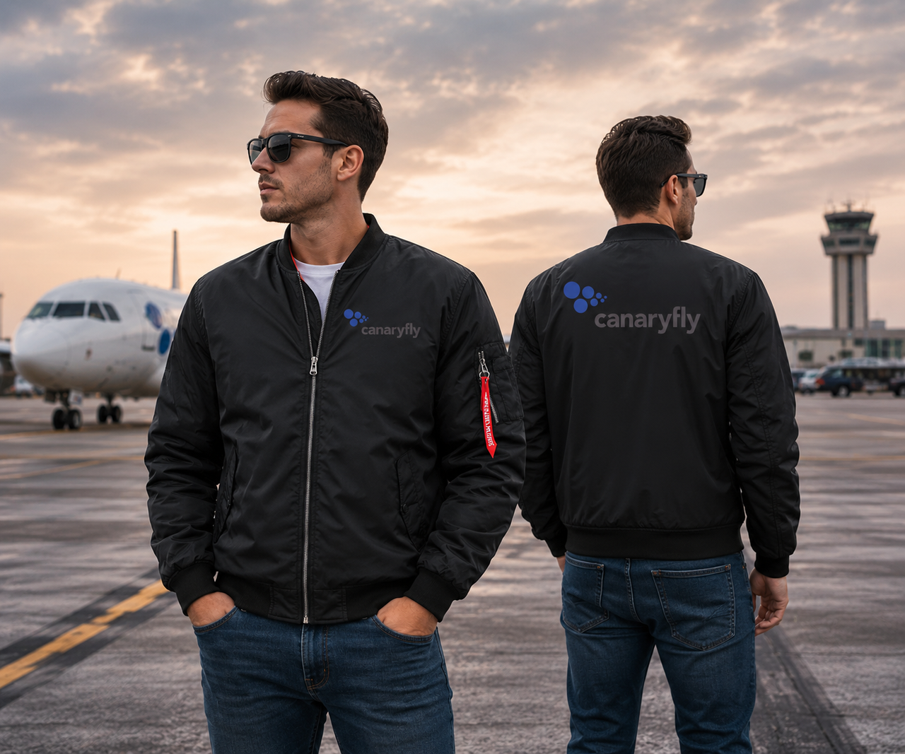 CANARYFLY AIRLINES JACKET