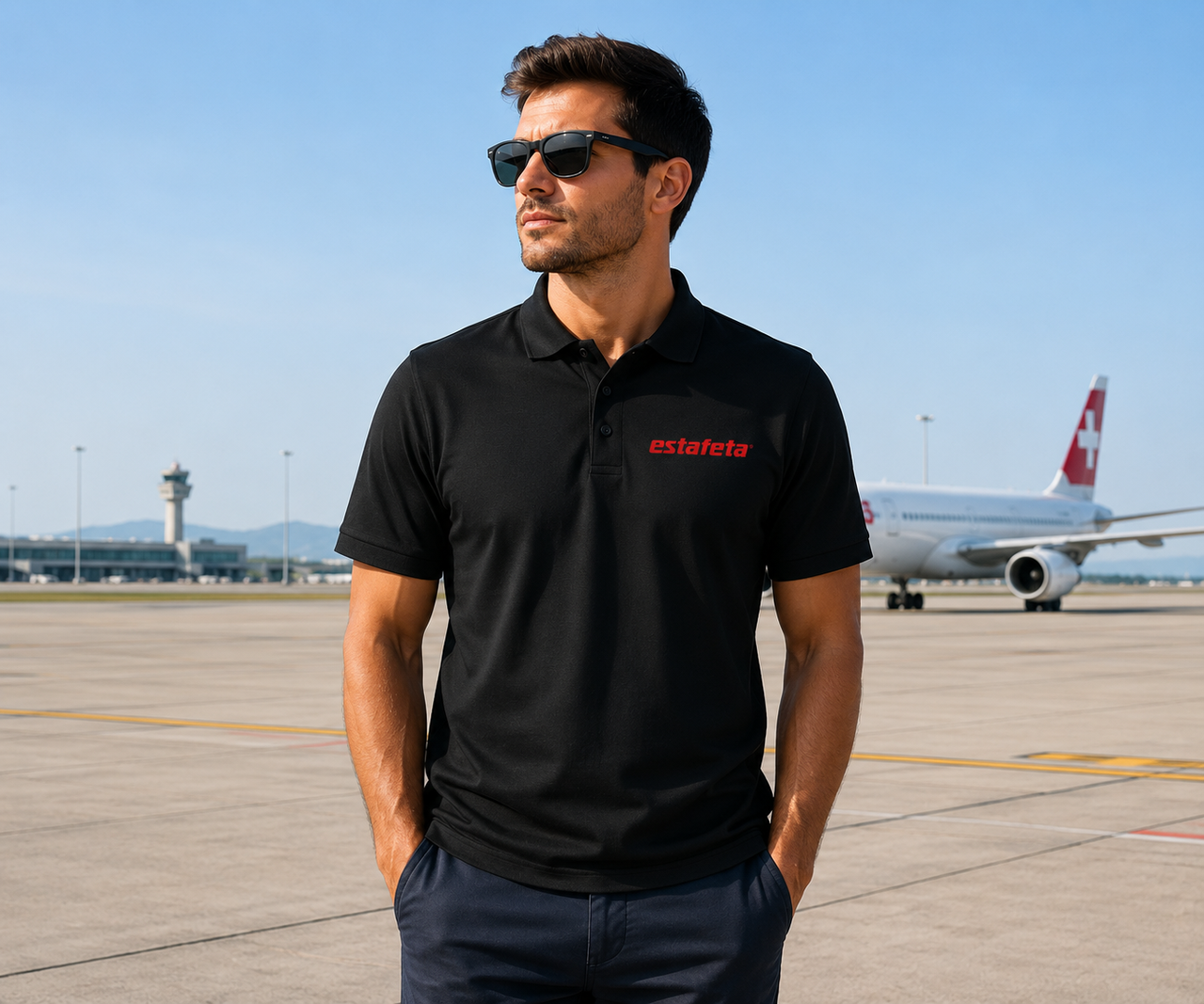ESTAFATA AIRLINES POLO T-SHIRT