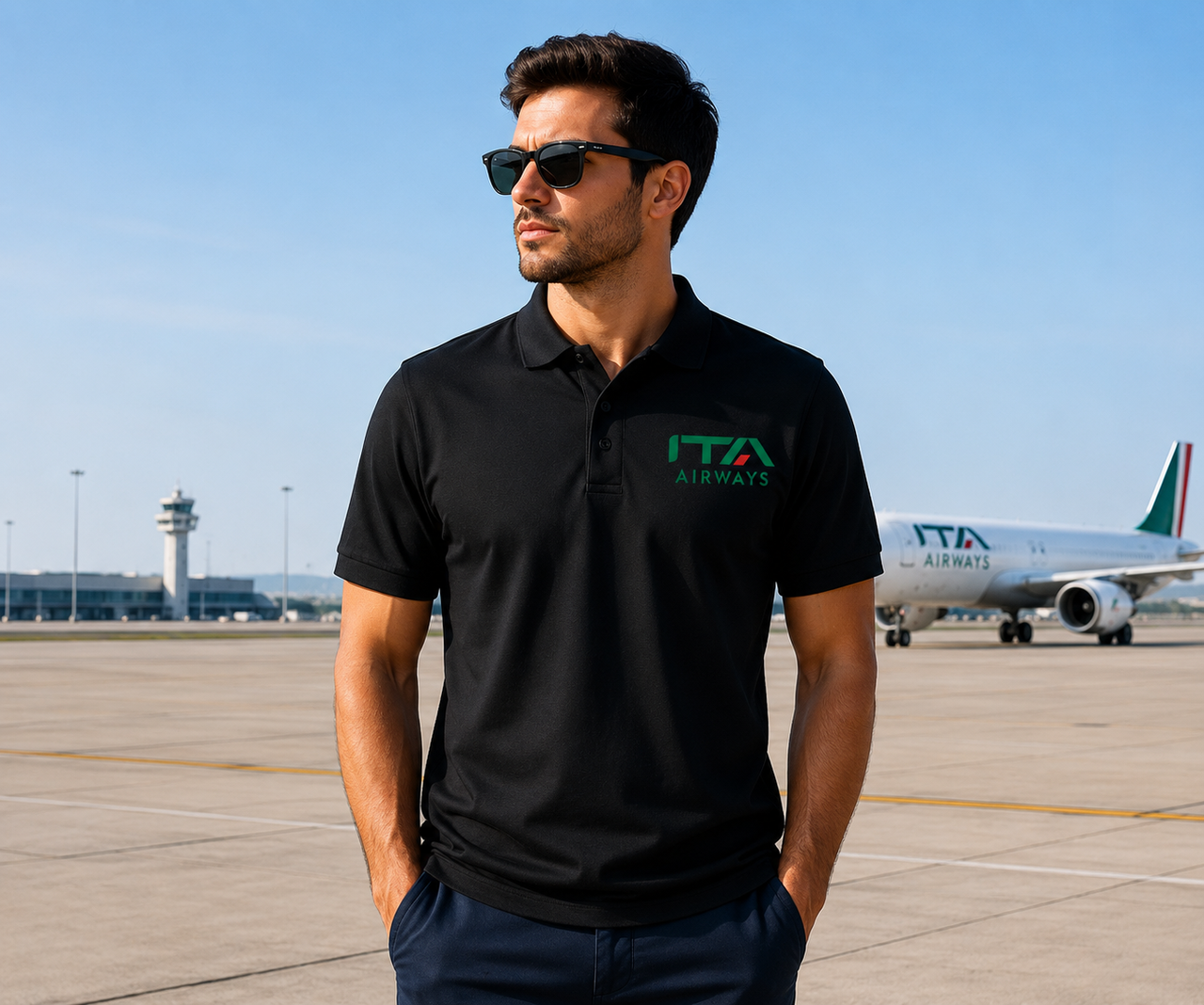 ITA AIRLINES POLO T-SHIRT2