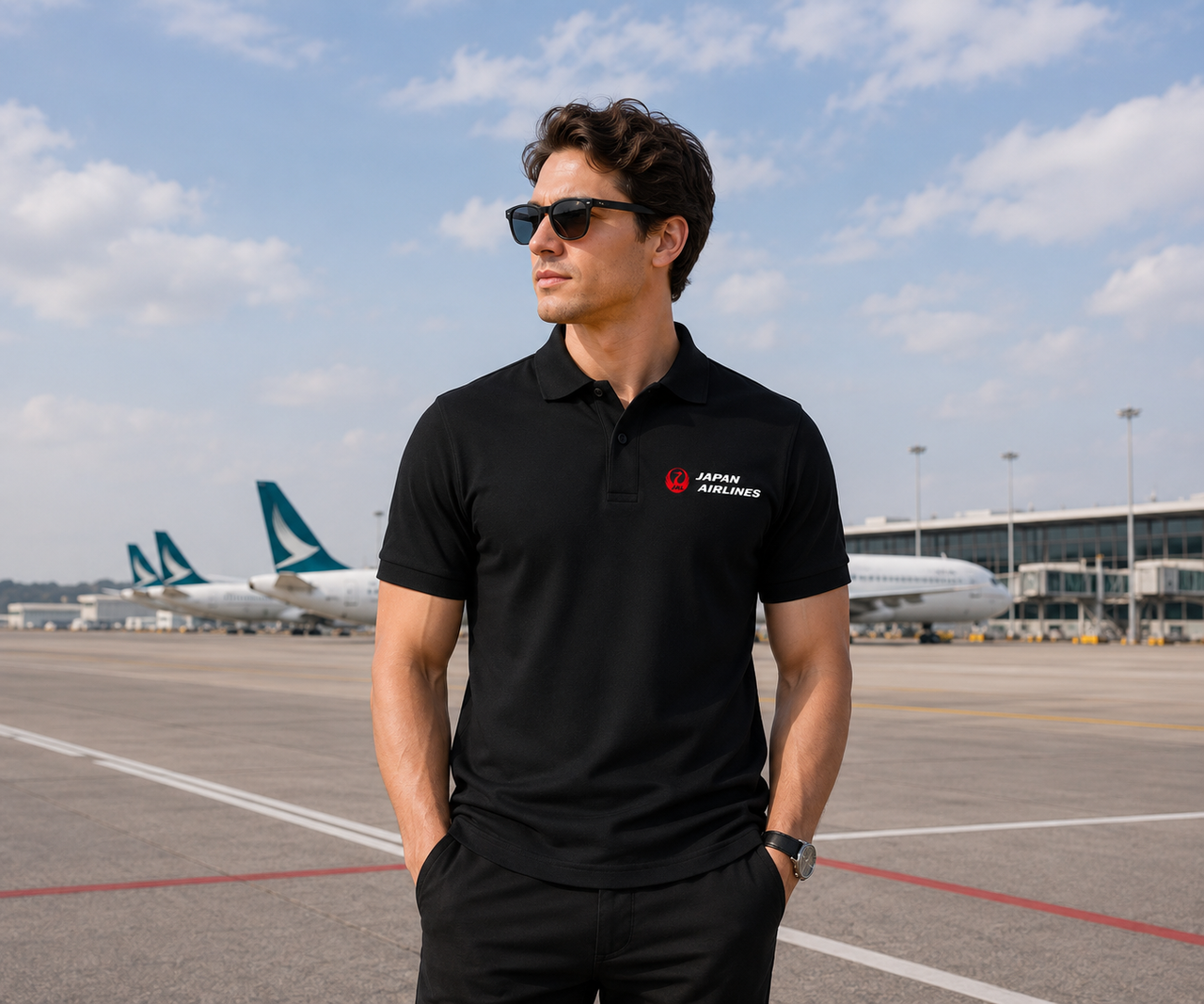 JAPAN AIRLINES POLO T-SHIRT