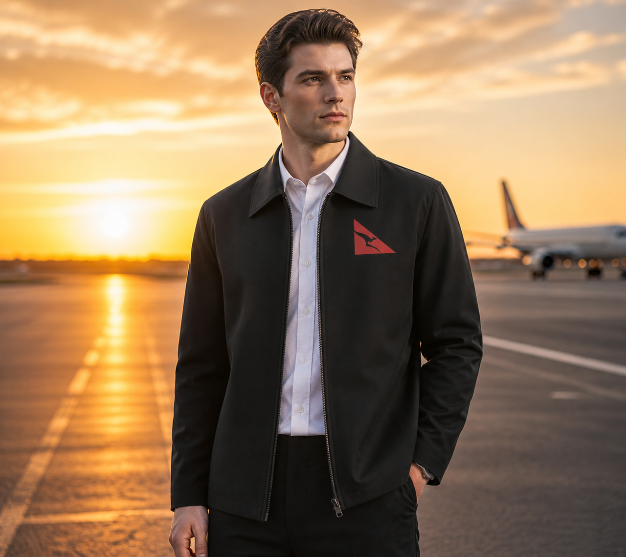 QANTAS AIRLINE  JACKET