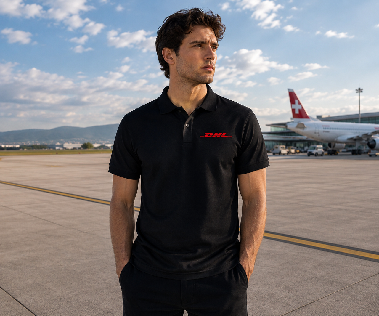 DHL  POLO T-SHIRT