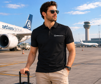 Thumbnail for ATLAS AIRLINES POLO T-SHIRT