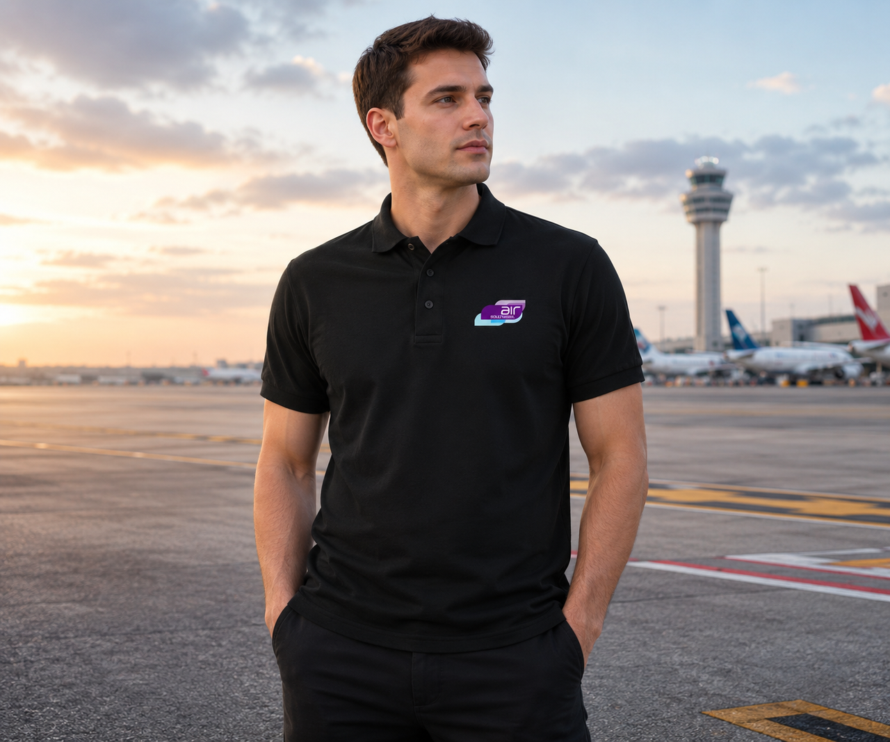 AIRLINES POLO T-SHIRT 2