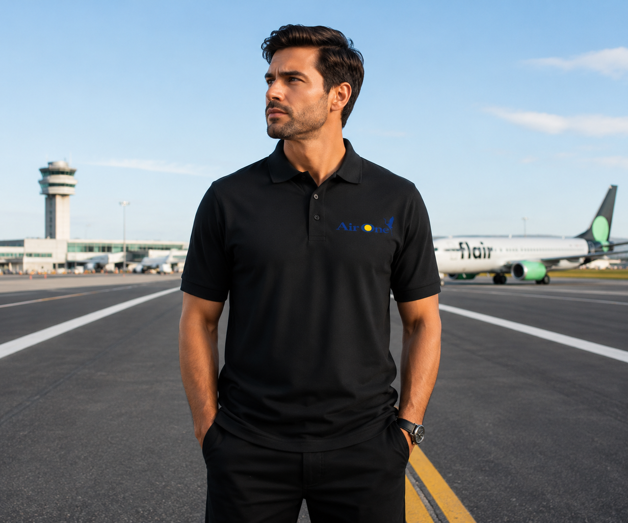 ONE AIRLINES POLO T-SHIRT