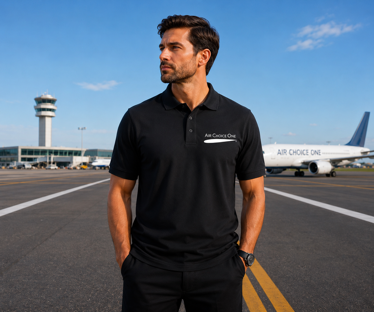 CHOICE ONE AIRLINES POLO T-SHIRT