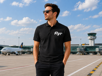 Thumbnail for FIYR AIRLINES POLO T-SHIRT