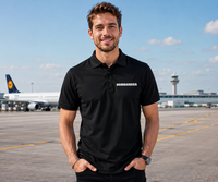 Thumbnail for BOMBARIDER AIRLINES POLO T-SHIRT