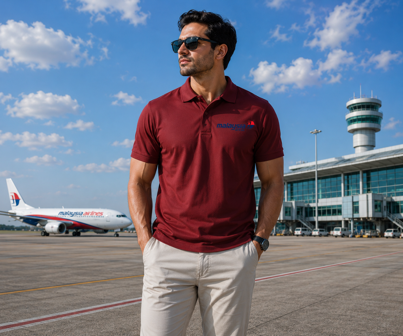 MALAYASIA AIRLINES POLO T-SHIRT