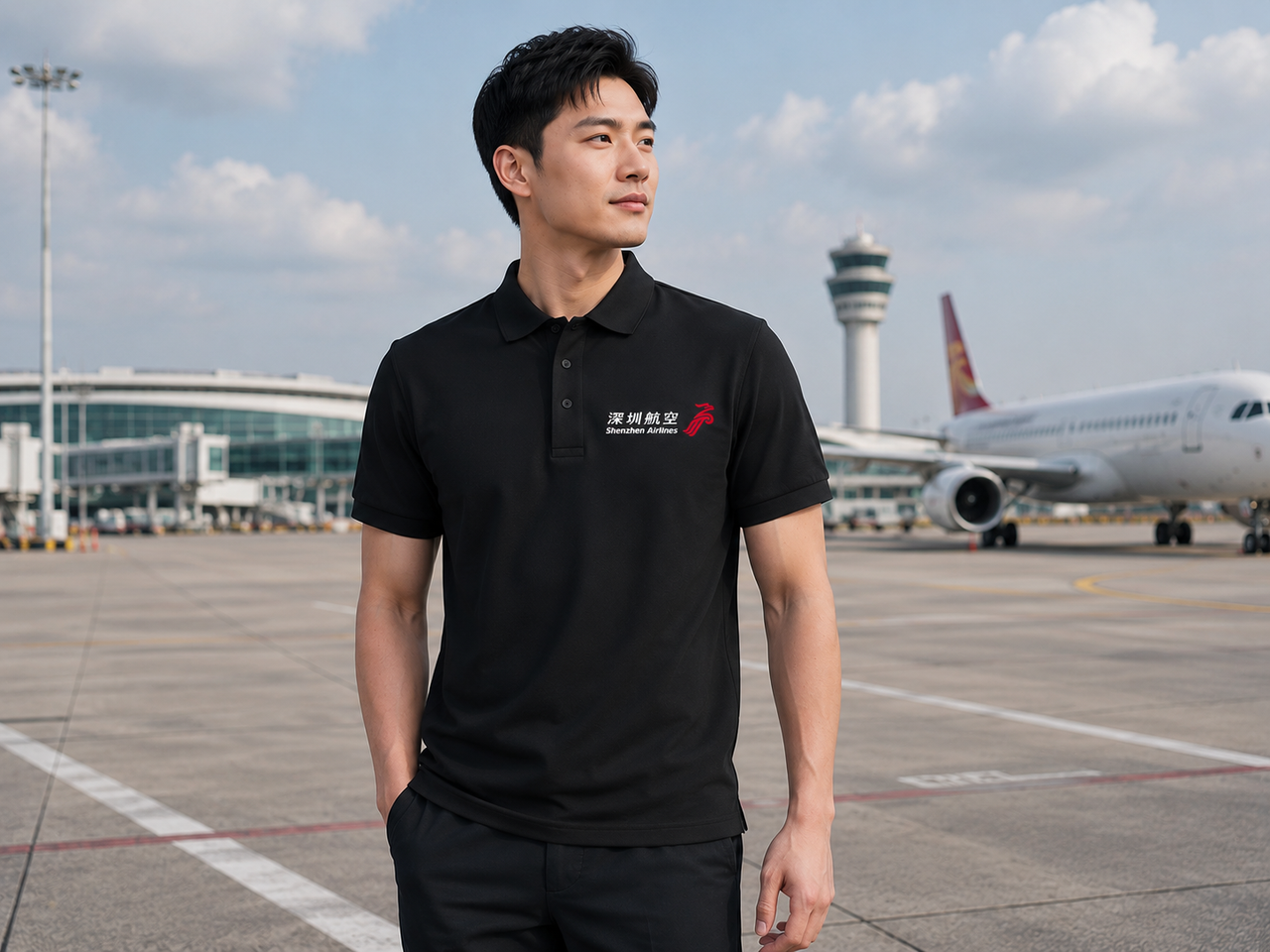 SHENZHEN AIRLINES POLO T-SHIRT