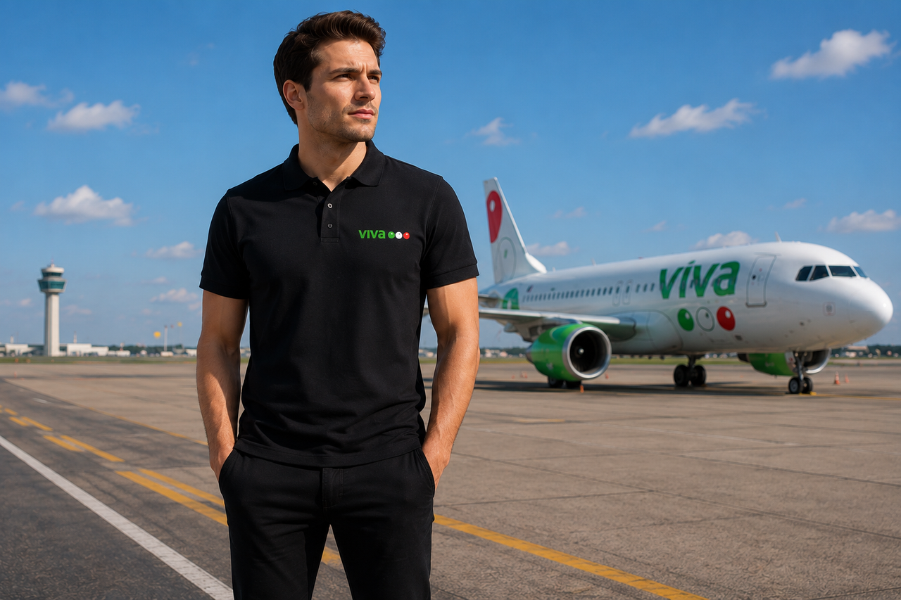 VIVA AIRLINES POLO T-SHIRT