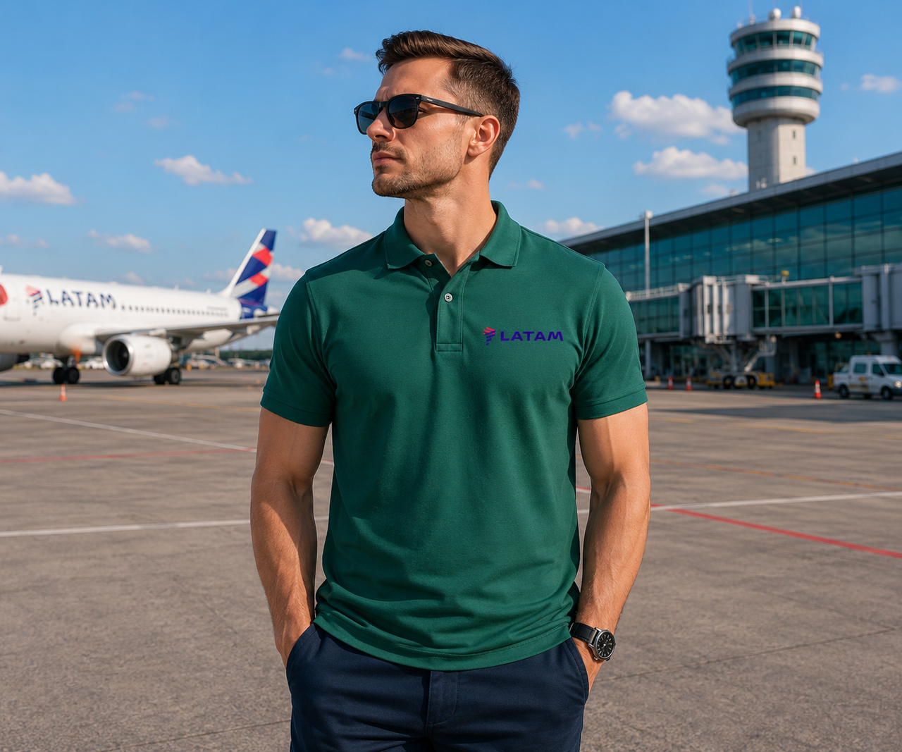 LATAM AIRLINES POLO T-SHIRT