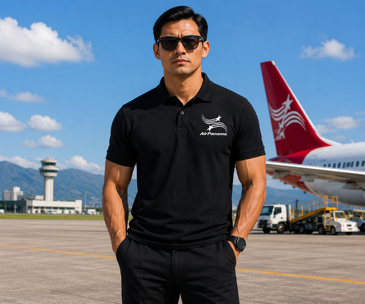 PANAMA AIRLINES POLO T-SHIRT