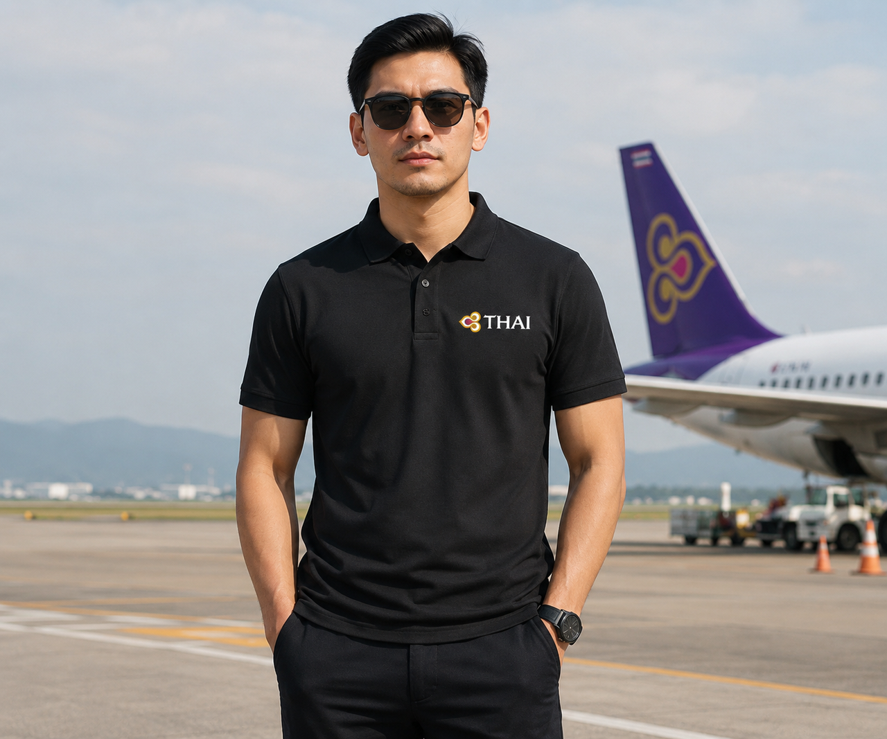 THAI AIRLINES POLO T-SHIRT