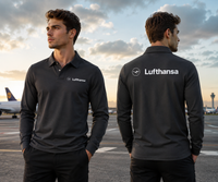Thumbnail for LUFTHANSA AIRLINES LONG SLEEVE  POLO