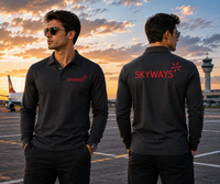 Thumbnail for SKY WAYS LONG SLEEVE  POLO