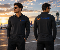 Thumbnail for SPAN AIR  LONG SLEEVE  POLO