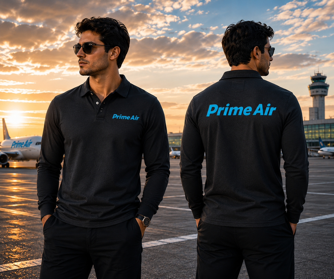 PRIME AIR LONG SLEEVE  POLO