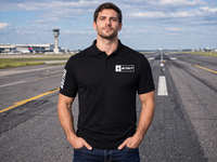Thumbnail for BOEING 767 POLO T-SHIRT