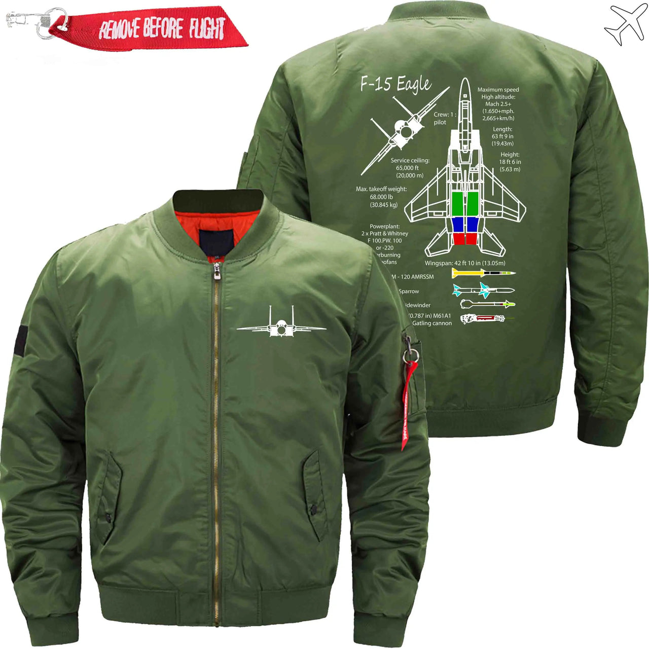 F-1 5 EAGLE - JACKET THE AV8R