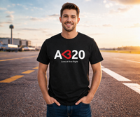 Thumbnail for AIRBUS A320 LOVE AT FIRST FLIGHT AVIATION PILOT T-SHIRT