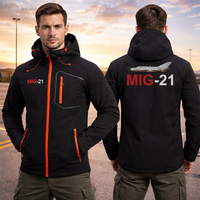 Thumbnail for MIG 21 WATERPROOF WINDPROOF SOFTSHELL HOODED JACKET