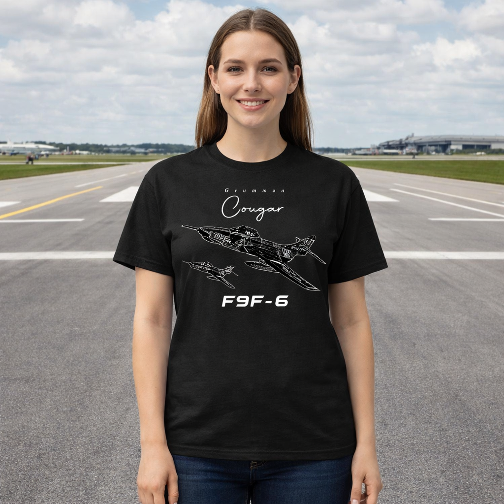 GRUMMAN F9F-6 COUGAR T-SHIRT