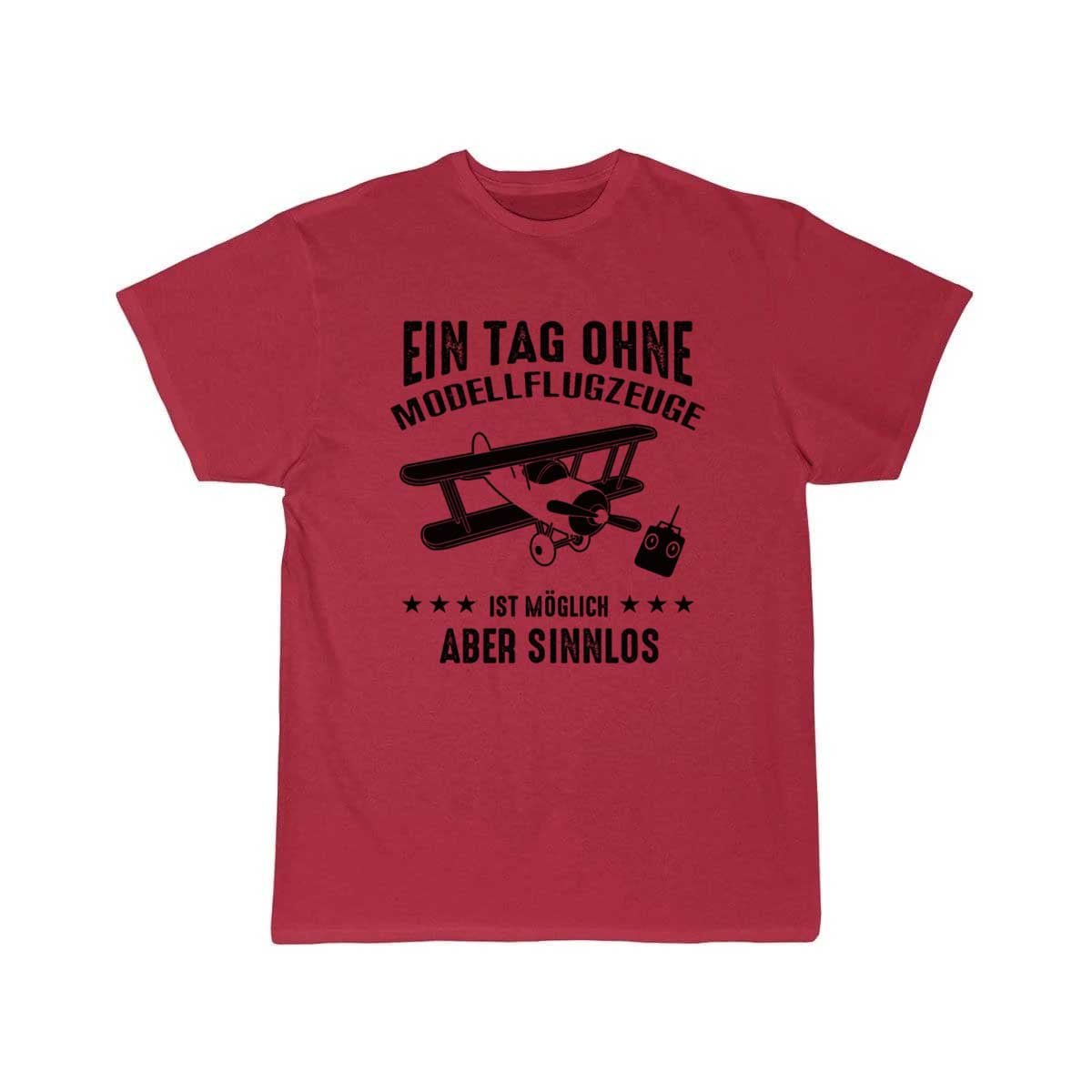 A DAY WITHOUT MODEL AIRPLANES T - SHIRT - PILOTSX