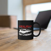 Thumbnail for A REAL PILOT AND LANDINGS MUG - PILOTSX