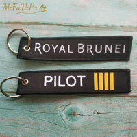 Thumbnail for A ROYAL BRUNEI SIDE B PILOT EMBROIDERY KEY CHAIN - PILOTSX