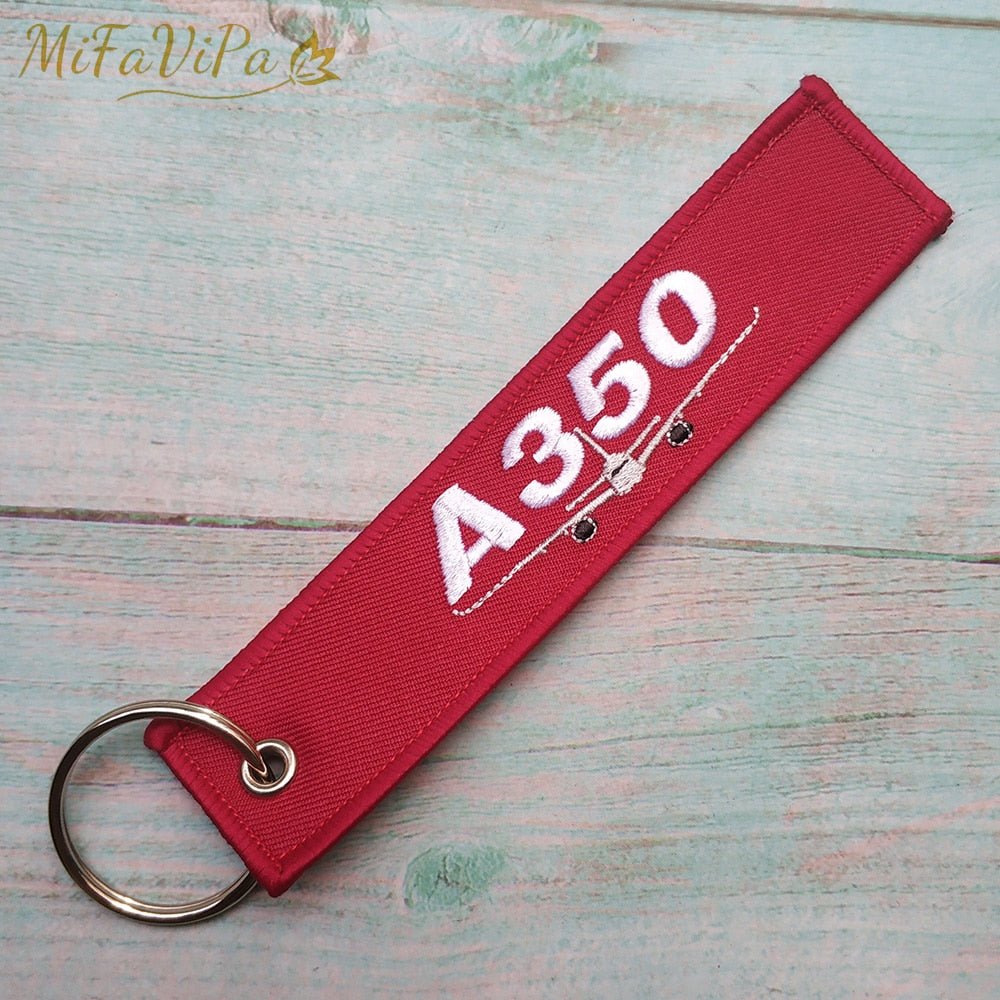 A350 EMBROIDERY KEY CHAIN - PILOTSX