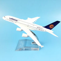 Thumbnail for A380 BOEING 777 LATAM ALLOY METAL MODEL AIRPLANE MODEL W STAND KIDS TOYS - PILOTSX