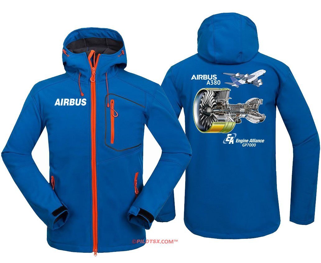 A80 ENGINE WATERPROOF WINDPROOF SOFTSHELL HOODED JACKET - PILOTSX