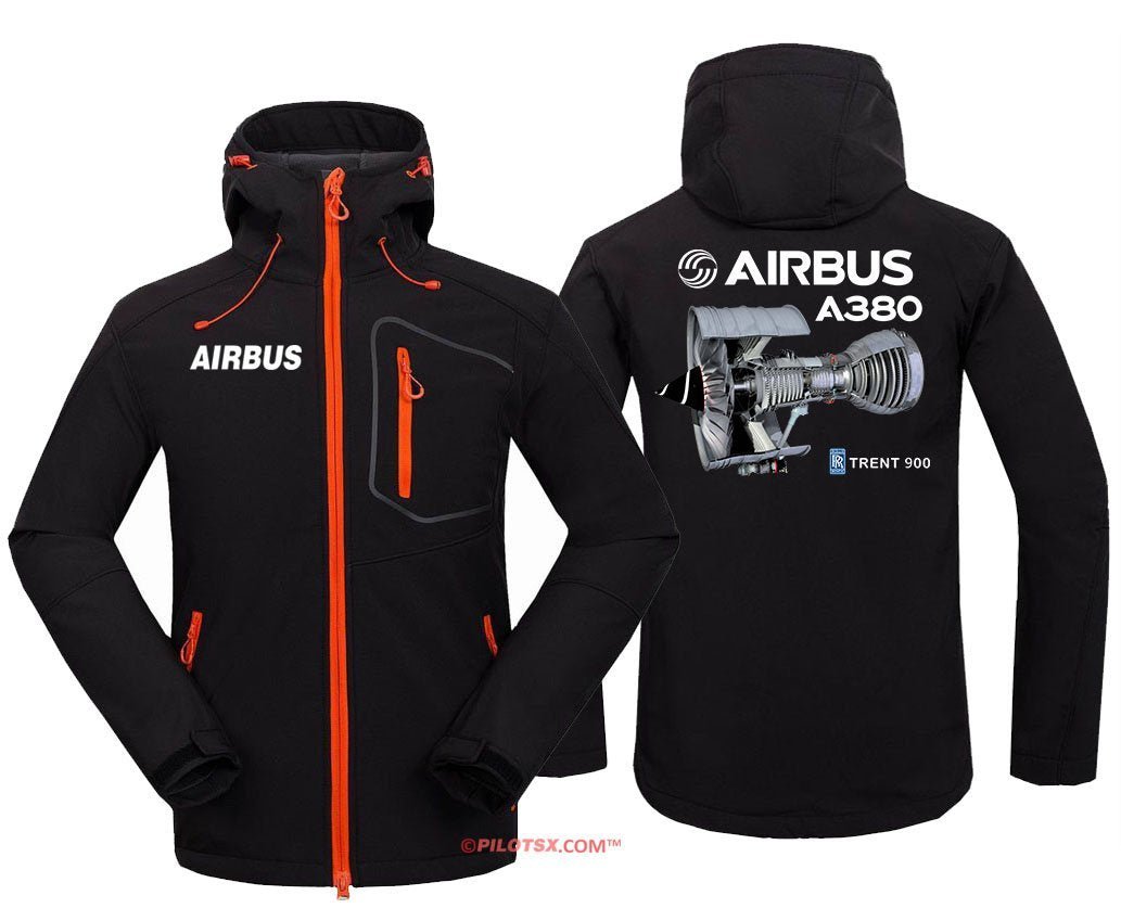 A80 ENGINE WATERPROOF WINDPROOF SOFTSHELL HOODED JACKET - PILOTSX