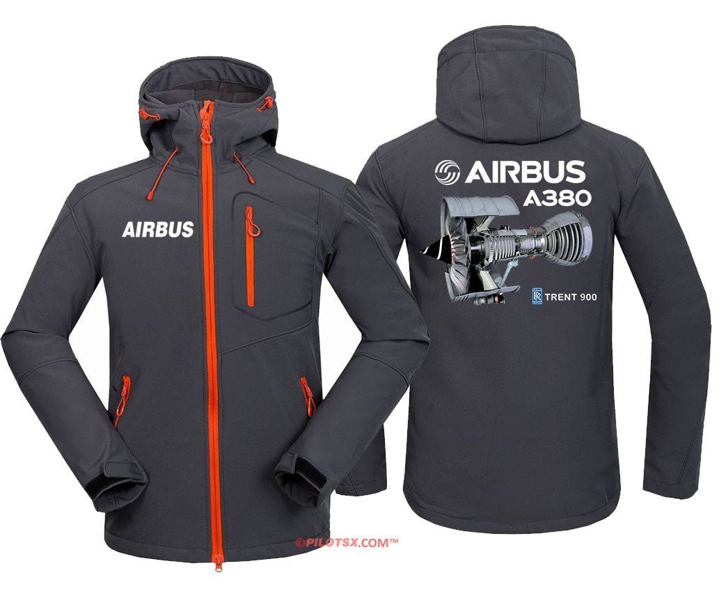 A80 ENGINE WATERPROOF WINDPROOF SOFTSHELL HOODED JACKET - PILOTSX