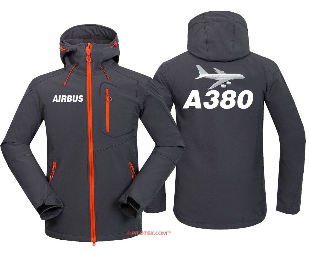 A80 WATERPROOF WINDPROOF SOFTSHELL HOODED JACKET - PILOTSX