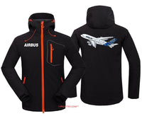 Thumbnail for A80 WATERPROOF WINDPROOF SOFTSHELL HOODED JACKET - PILOTSX