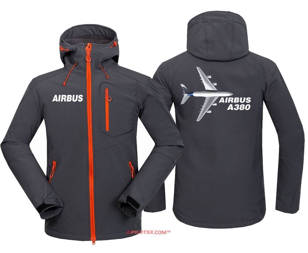 A80 WATERPROOF WINDPROOF SOFTSHELL HOODED JACKET - PILOTSX