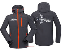 Thumbnail for A80 WATERPROOF WINDPROOF SOFTSHELL HOODED JACKET - PILOTSX